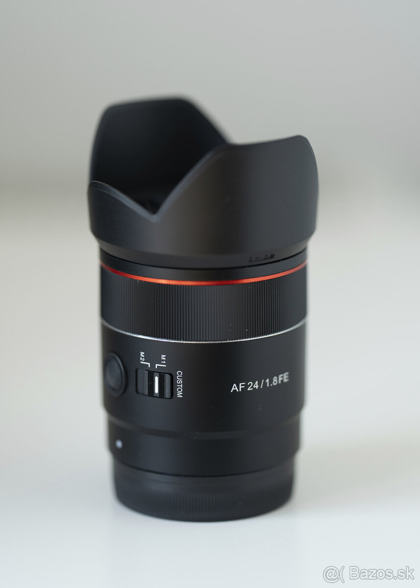 Samyang 24mm f1.8 AF pre Sony E (v zaruke)