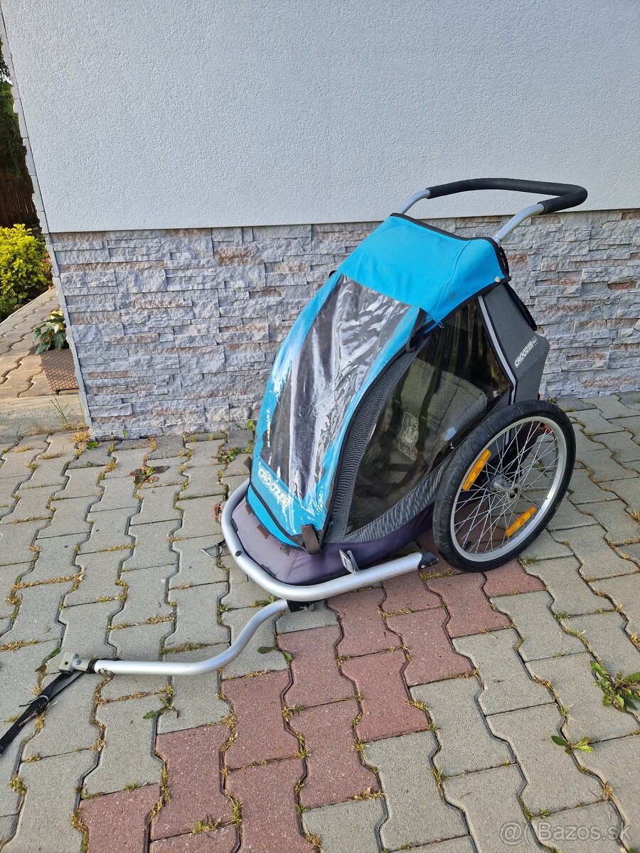 Cyklovozík CROOZER pre jedno dieťa 3v1