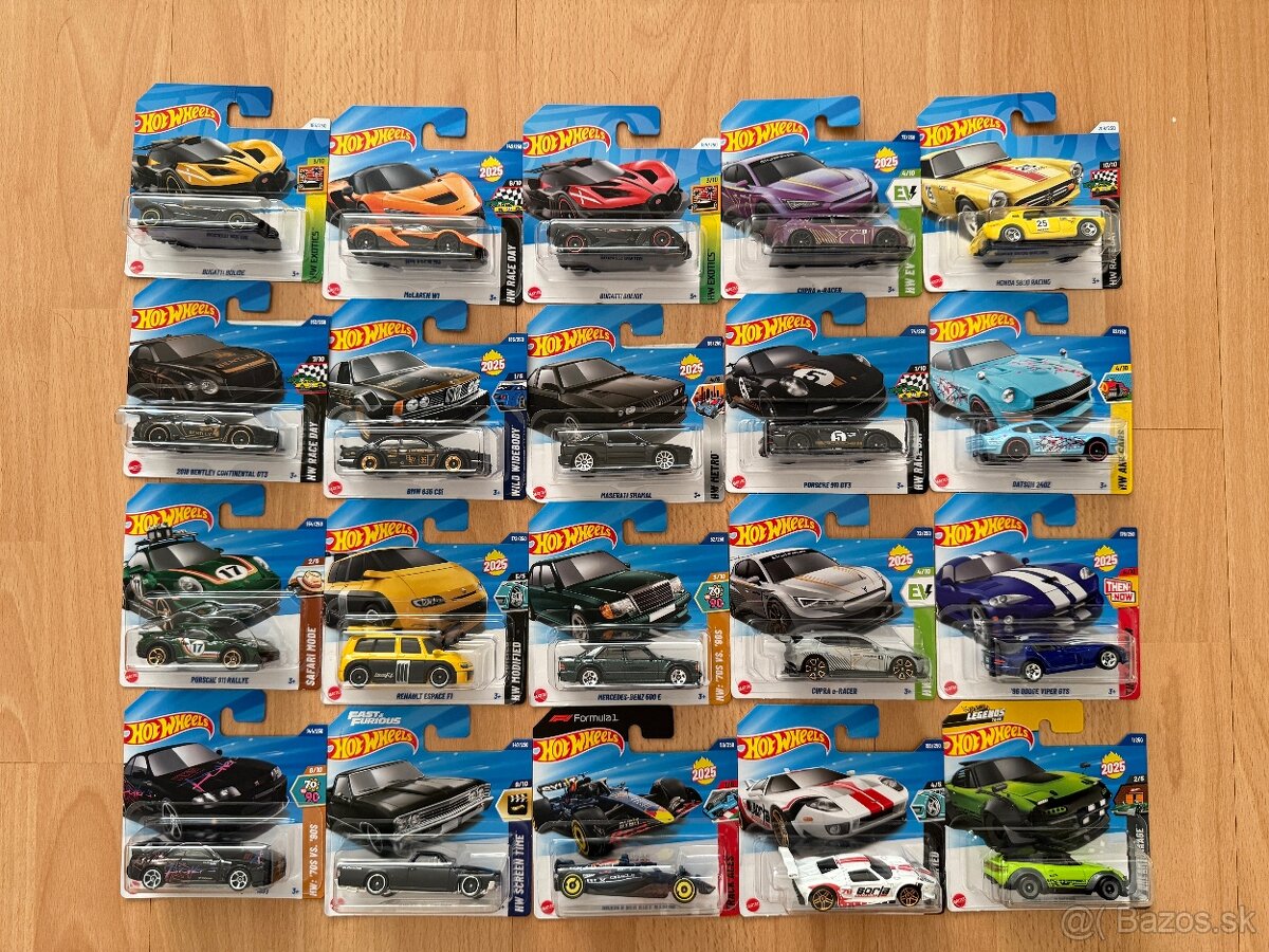 Hotwheels autíčka mix 4