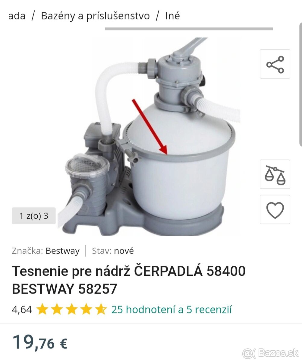 Tesnenie Bestway