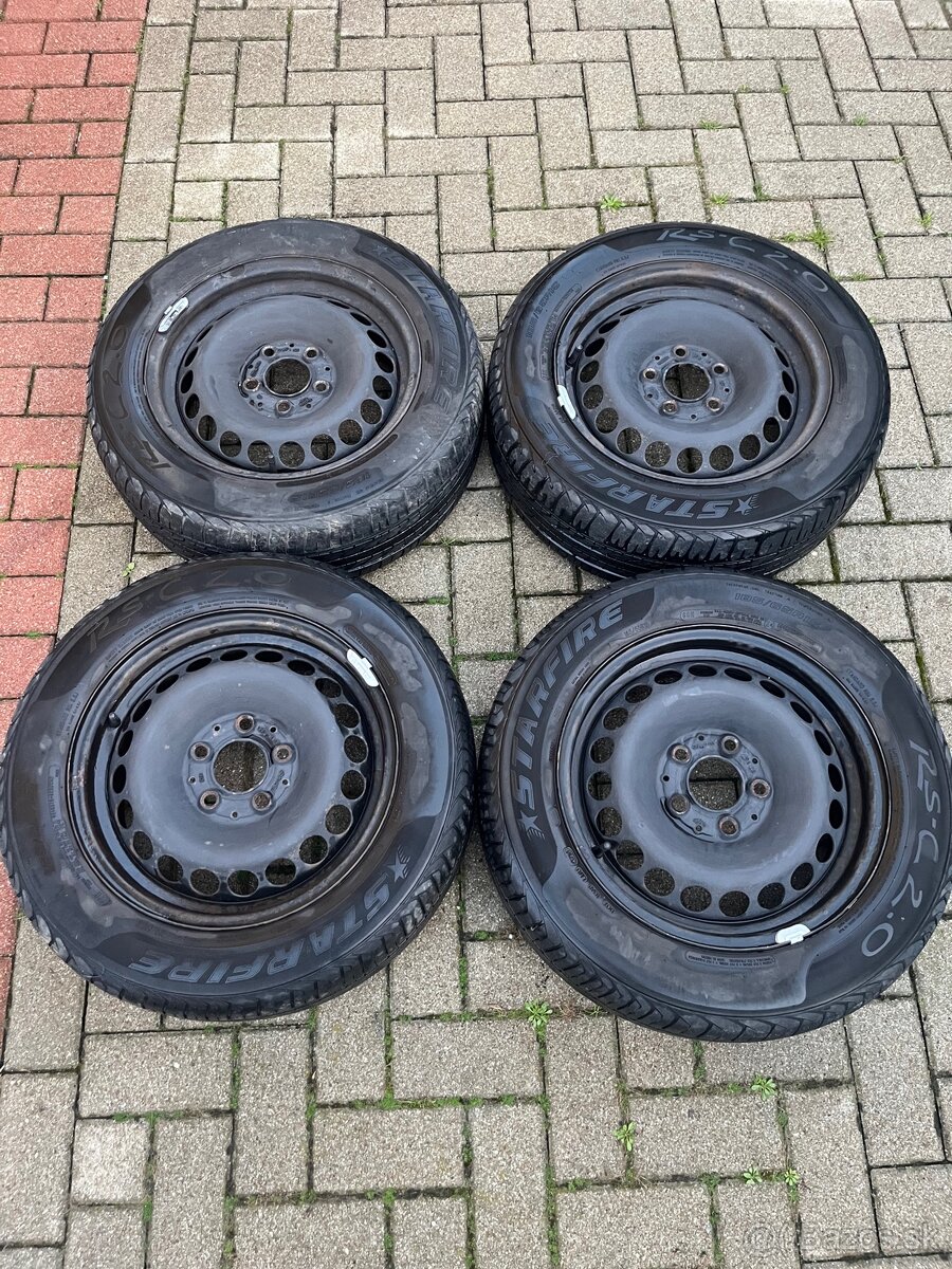 Letná sada diskov a gúm Mercedes A 5x112 R15