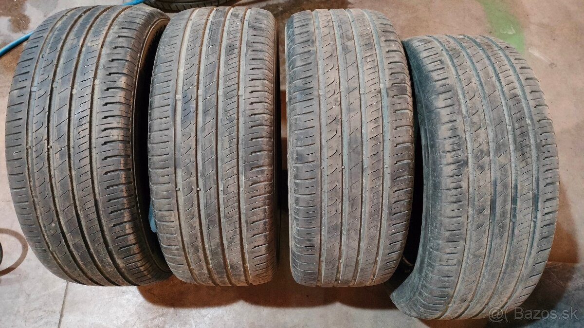 Predám sadu letnych pneu Barum bravuris 215/55 r16