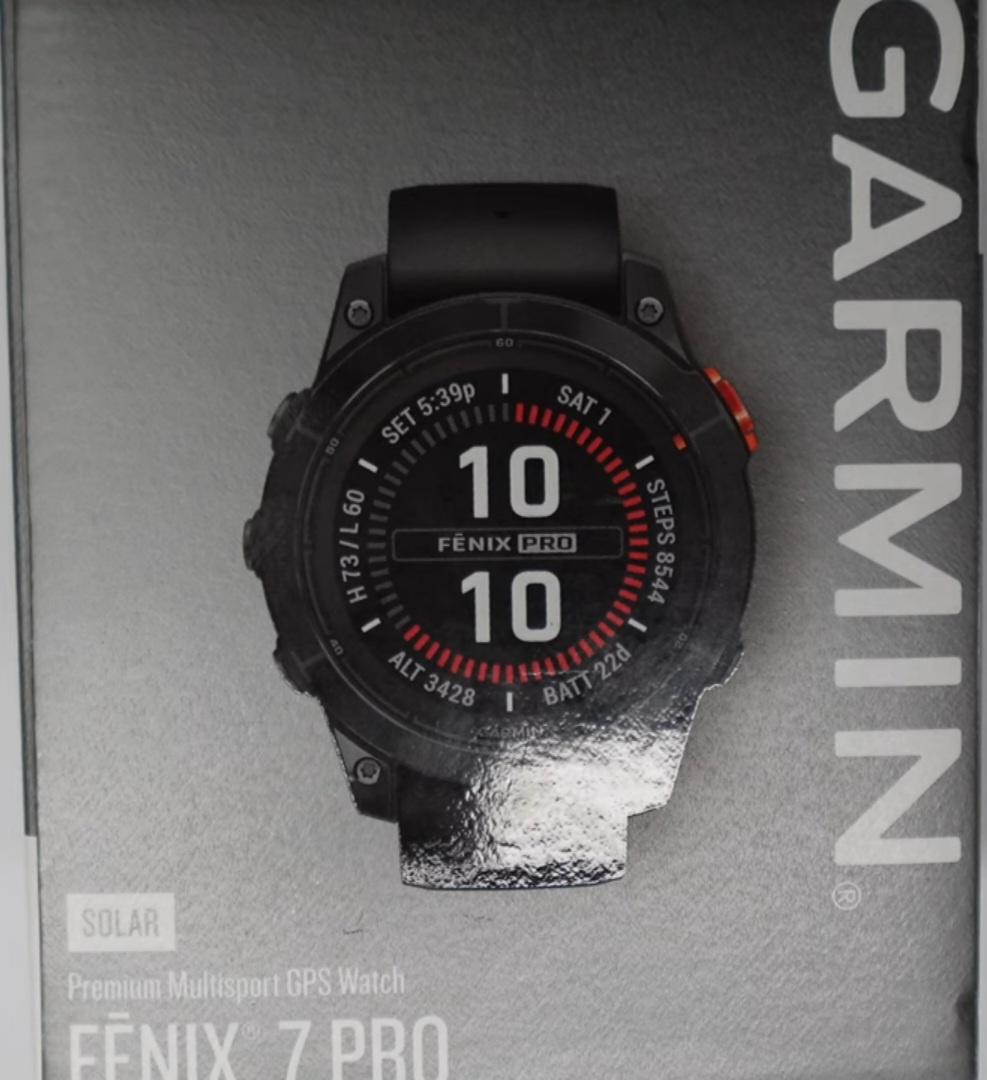Zháňam krabicu od Garmin Fenix 7 Pro Solar