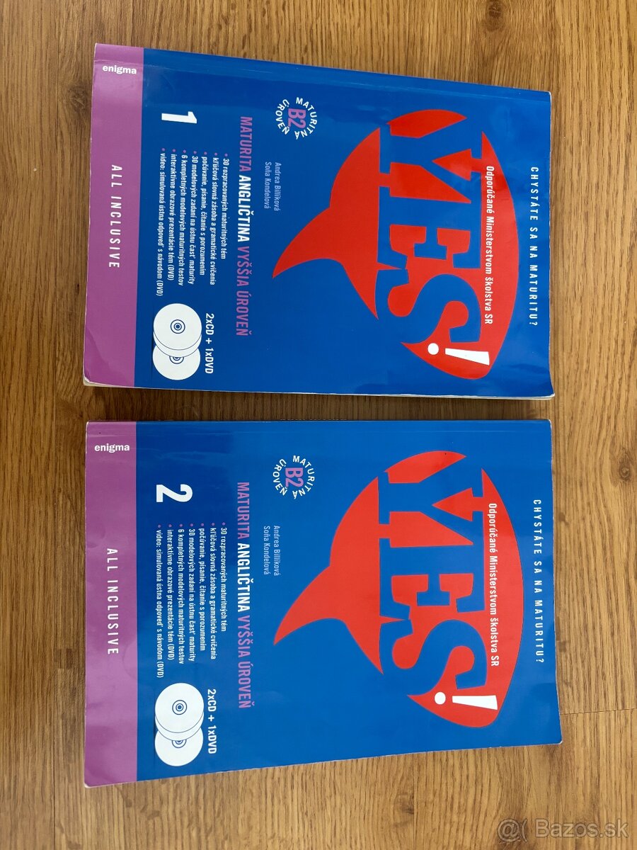 Yes učebnice 1,2 + CD
