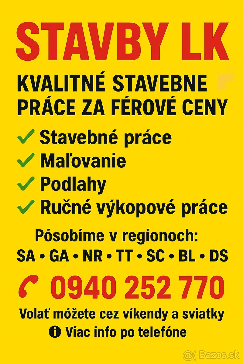 Stavebné práce