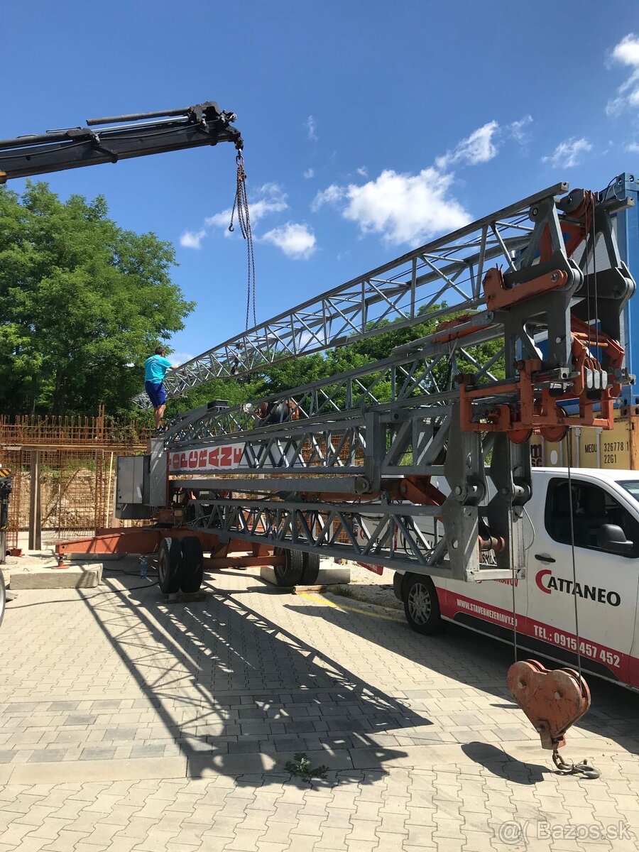 Na predaj Samo Skládací  Stavebný žeriav FB GA 125