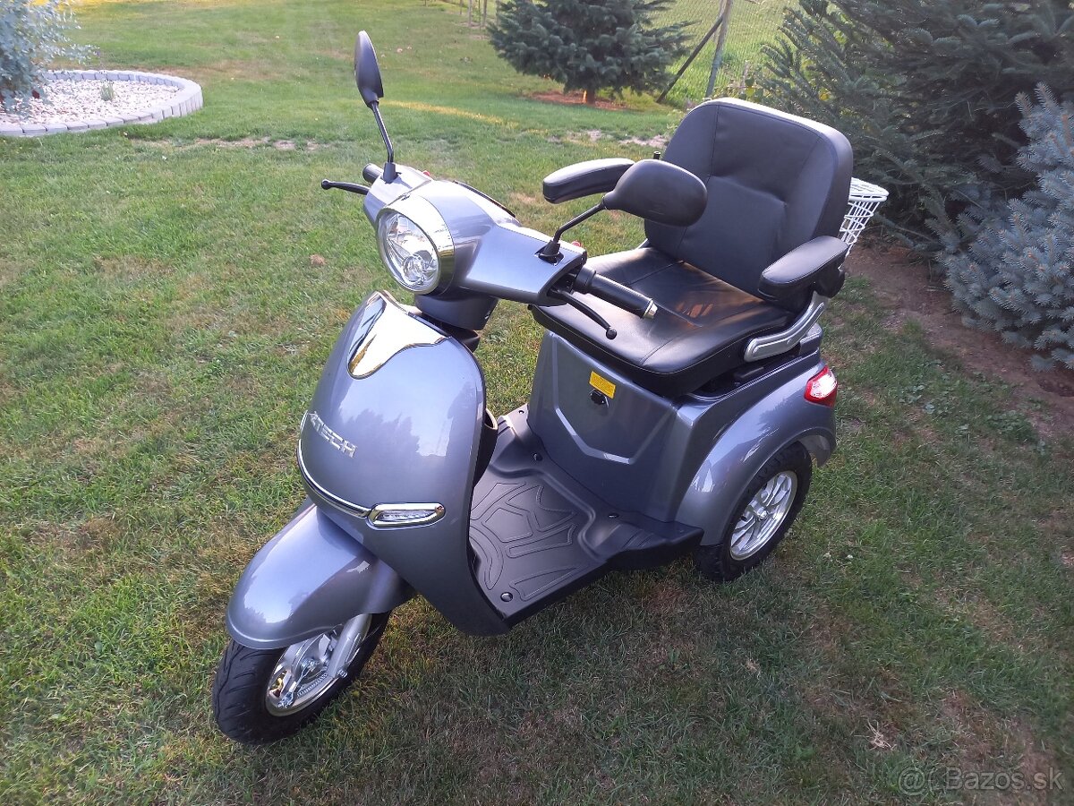 Elektrická trojkolka pre seniorov