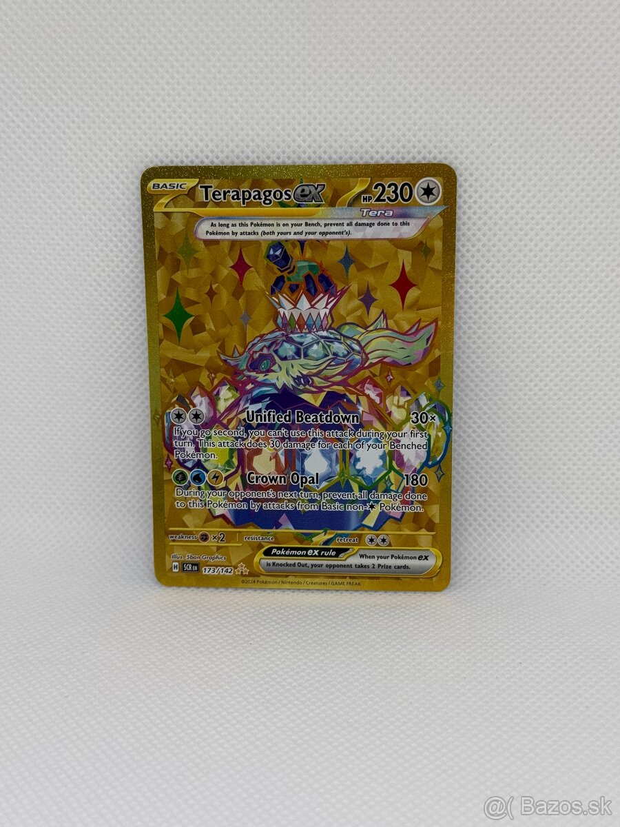 Pokémon karta Terapagos ex 173/142 – Stellar Crown – EX