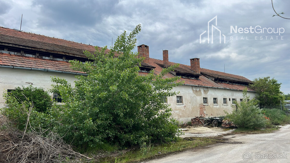 EXKLUZÍVNE  PREDAJ sklad v Záhorskej Vsi