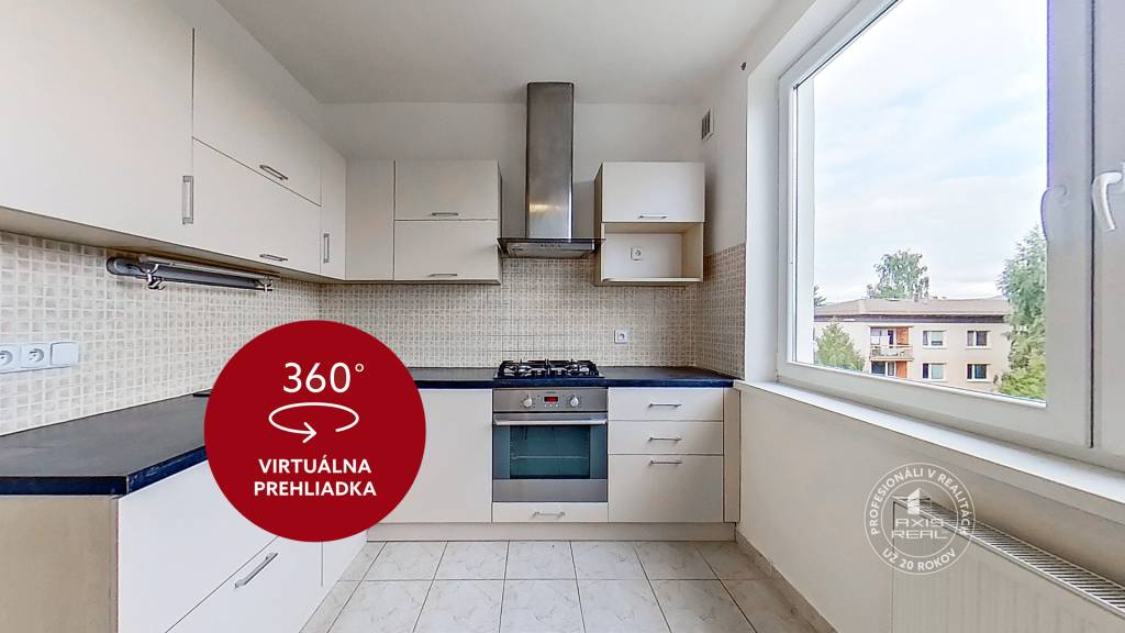 AXIS REAL | Slnečný 3-izbový byt s LODŽIOU, Stará Ľubovňa, K