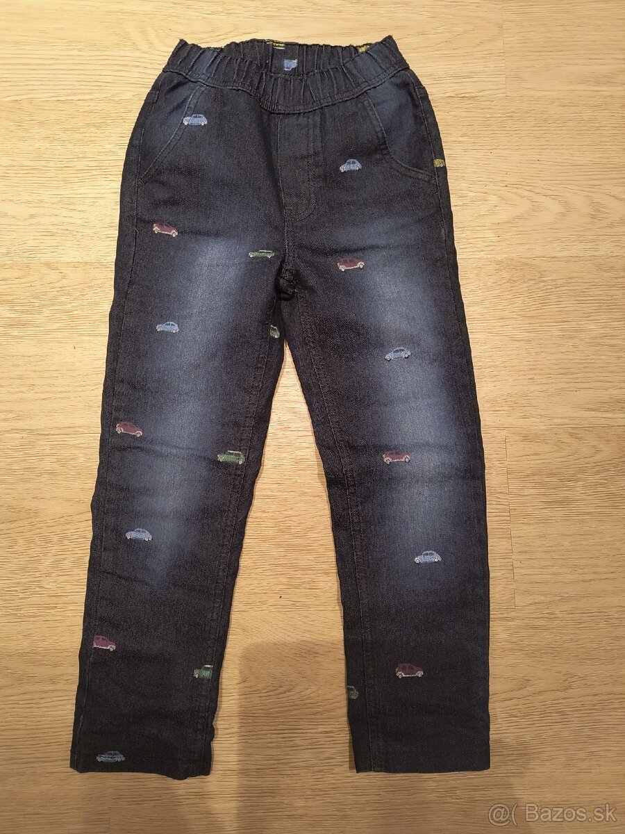 Oteplene nohavice 116