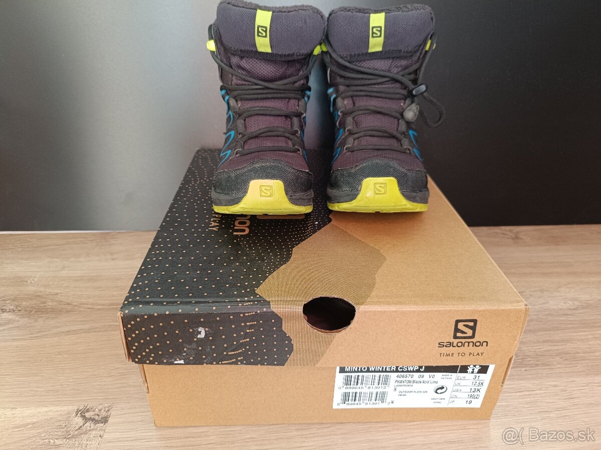 Salomon detské čižmy