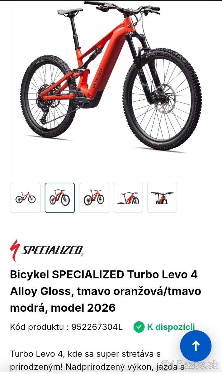 SPECIALIZED Turbo Levo 4 Alloy Gloss
