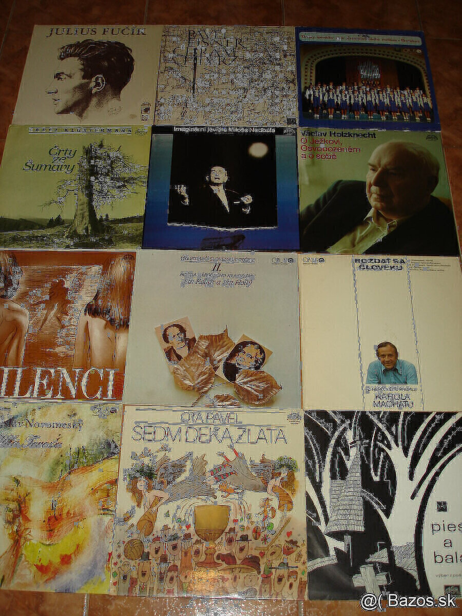 predám literárne LP platne a poviedky