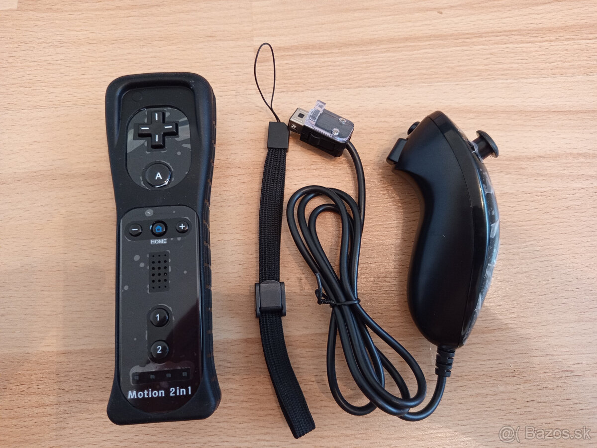 Nintendo Wii - NOVÝ ovládač s Motion Plus + Nunchuck SET