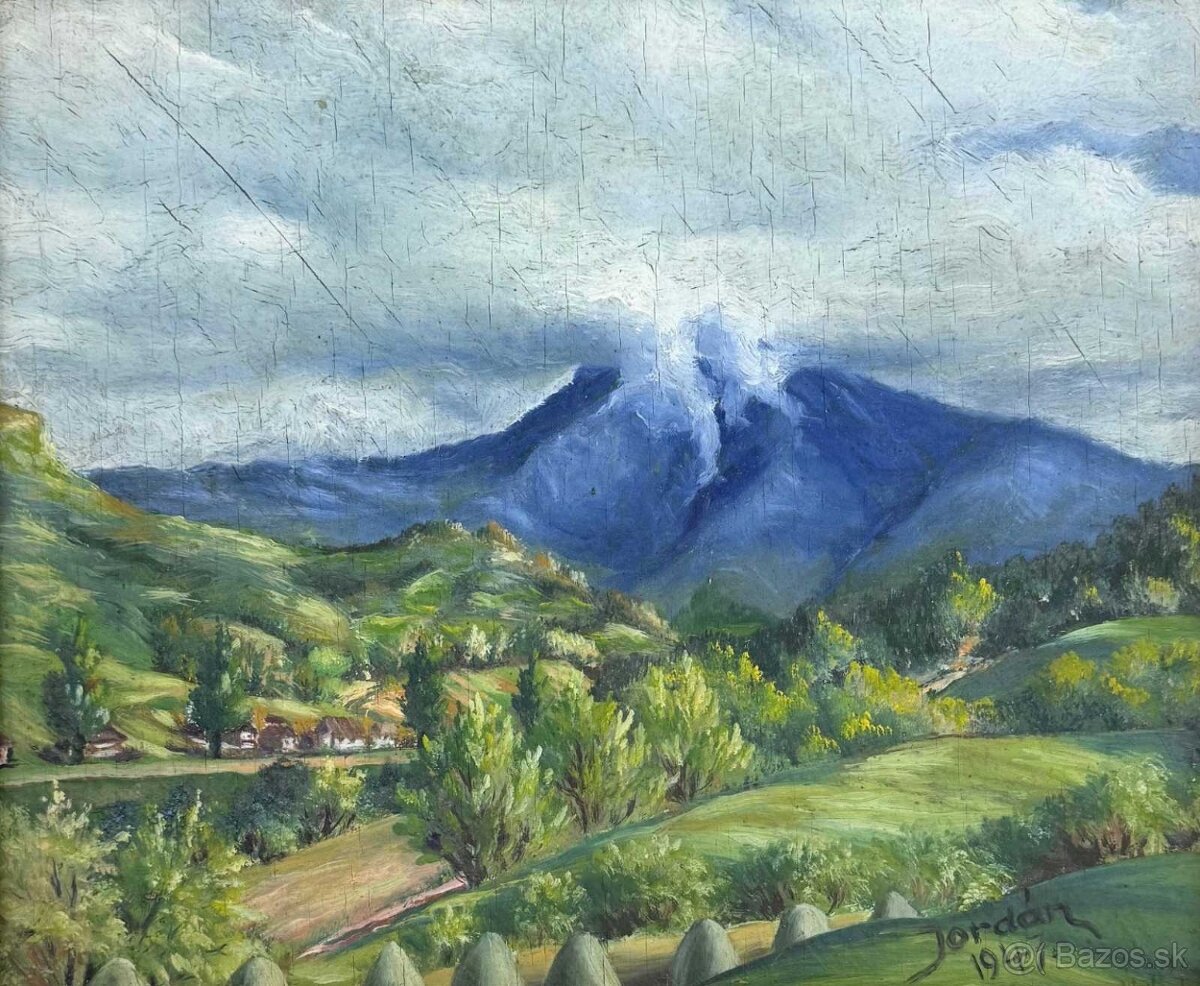 Krajina pri dedine