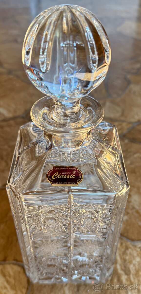 krystalova karafa Kmec Classic
