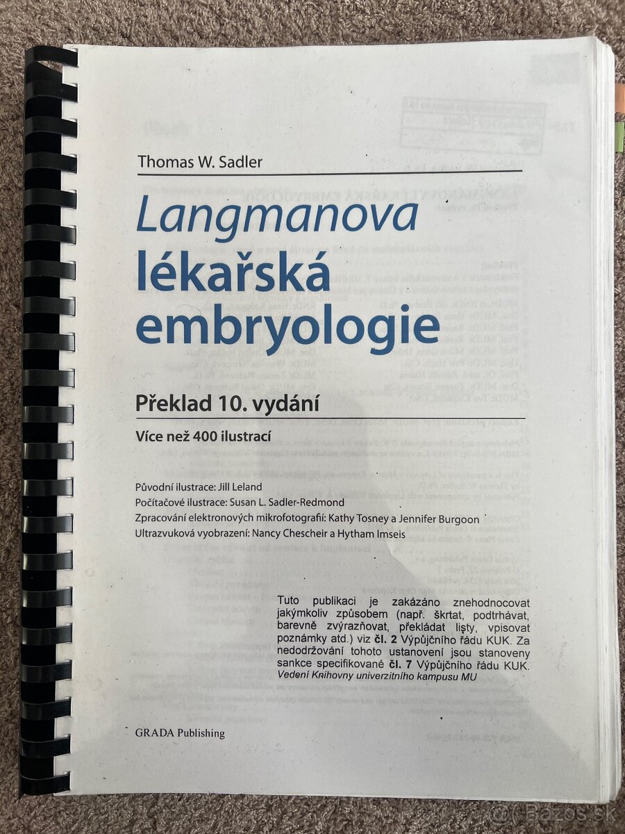 Skriptá na medicínu