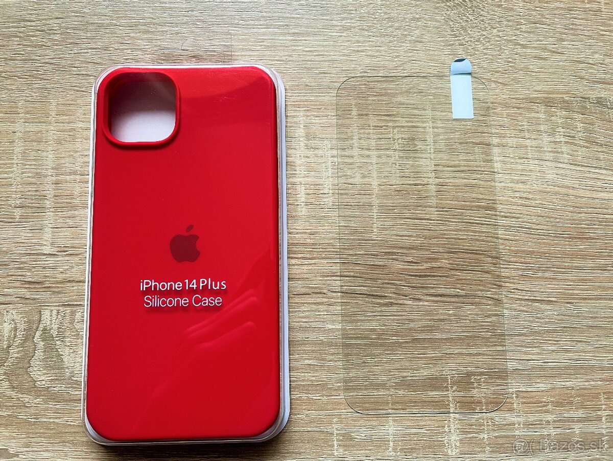 iPhone 14 Plus Červený + Sklo zdarma