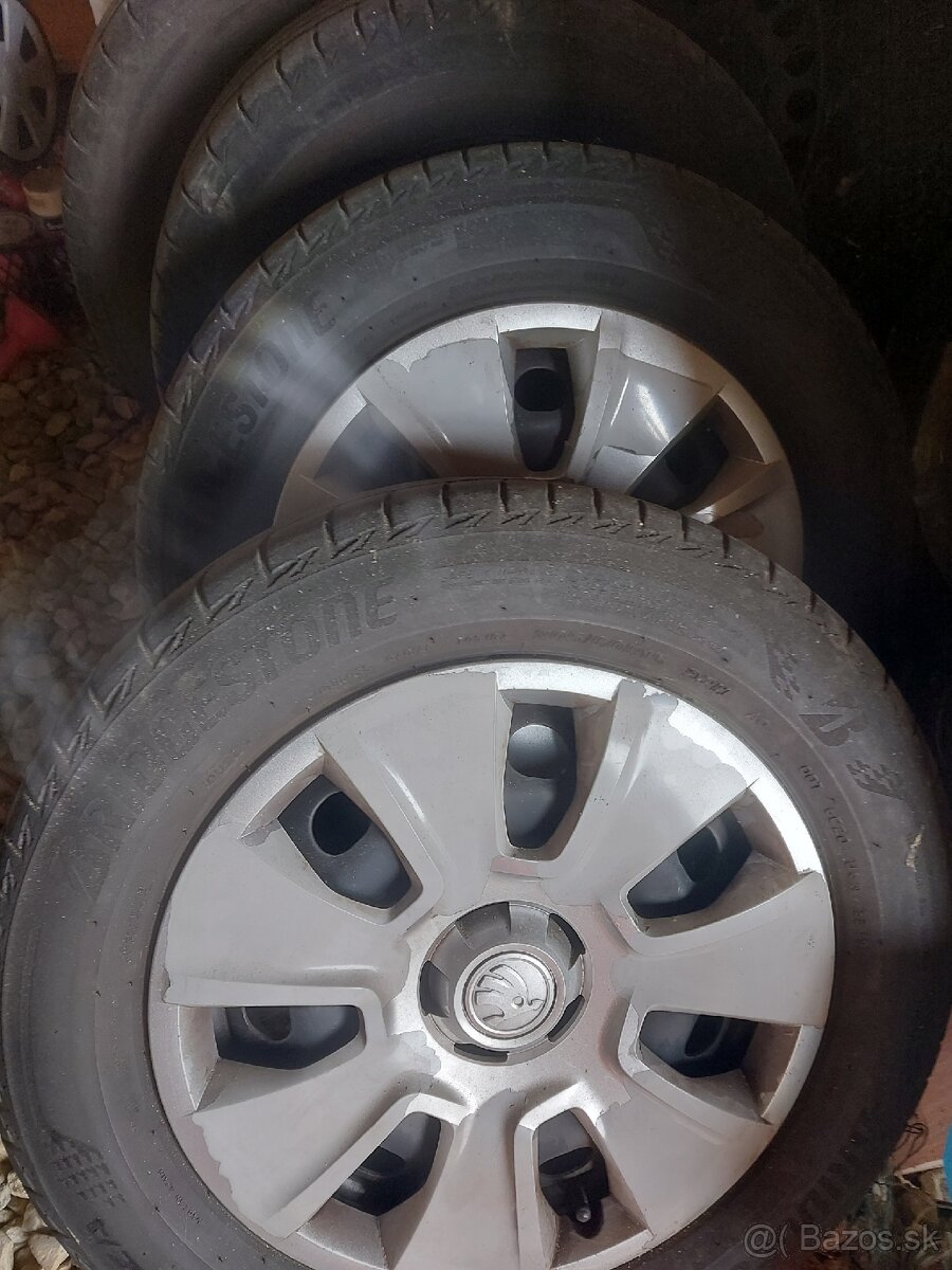 Plechové disky R16 Škoda,