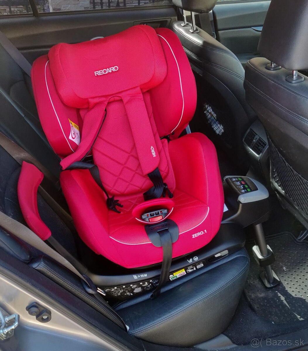 Recaro Zero.1 i-Size Indy Red