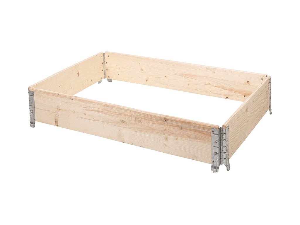 Vyvýšené záhony/ ohradky na paletu