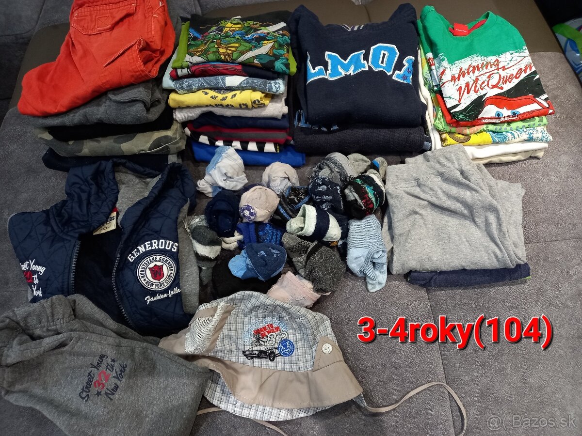Mix oblečenie pre chlapca3-4r.