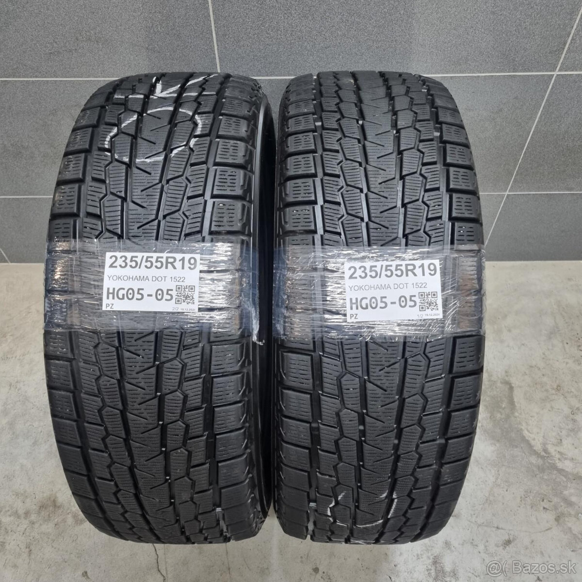 Zimné pneumatiky 235/55 R19 YOKOHAMA DOT1522
