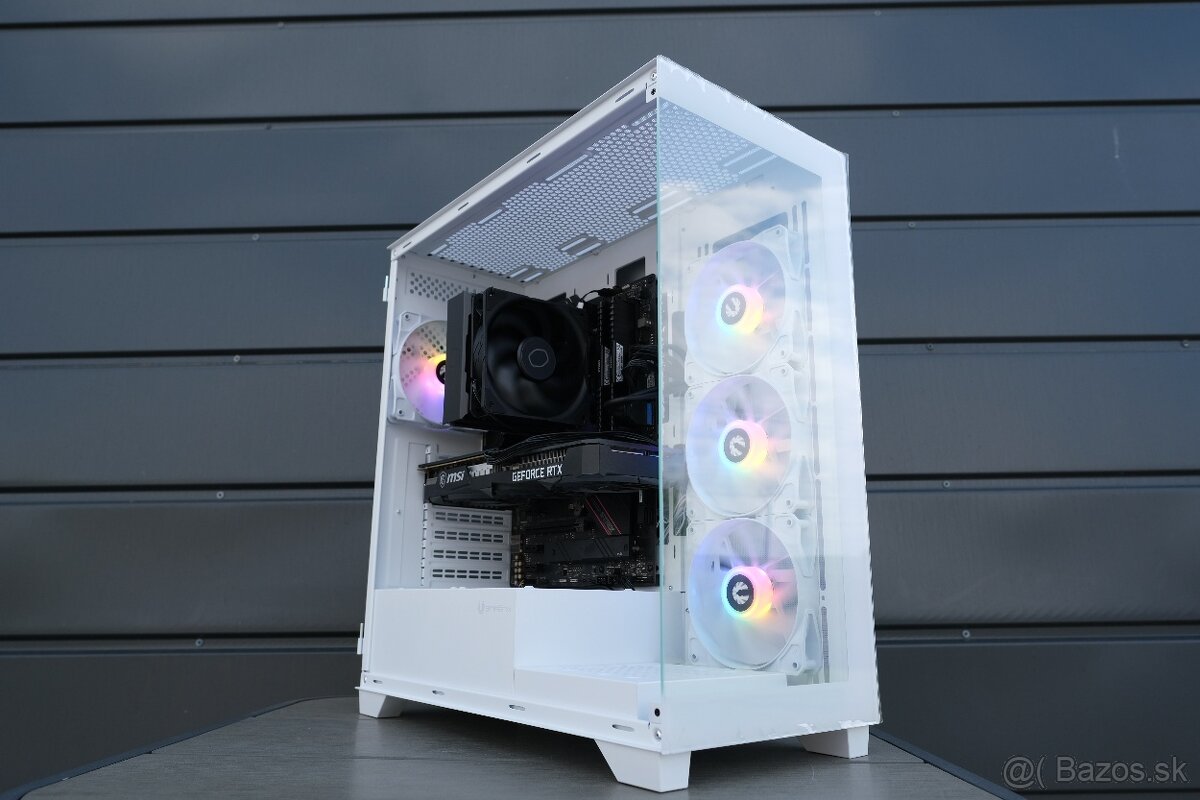 Herný PC, Ryzen 7 5800X, RTX 3060 Ti, 32GB RAM, SSD, 24m