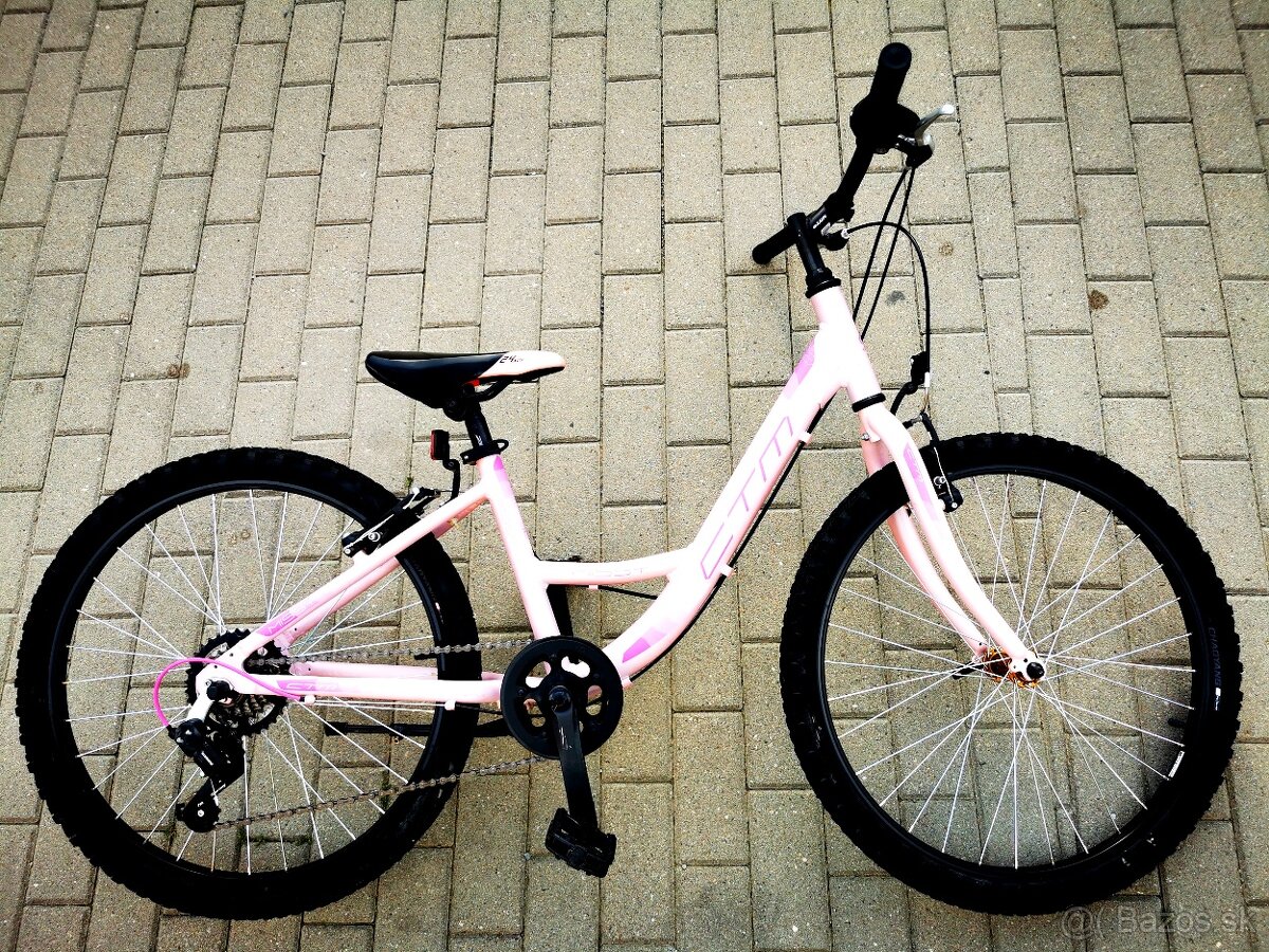 Predám detsky hliníkový bicykel CTM Missy 24