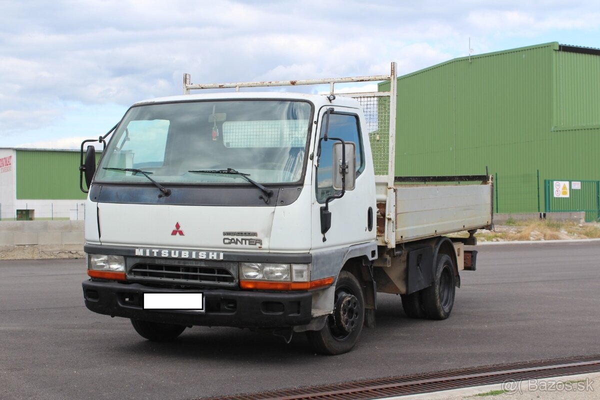 Mitsubishi Fuso canter 3-stranný sklápač do 3500kg