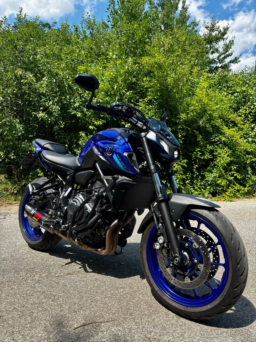 Yamaha Mt 07 55kw A2