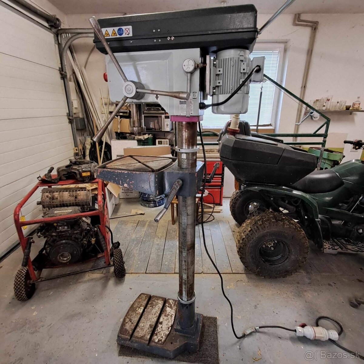 Stĺpová vŕtačka OPTiMUM OPTIdrill B 28 H
