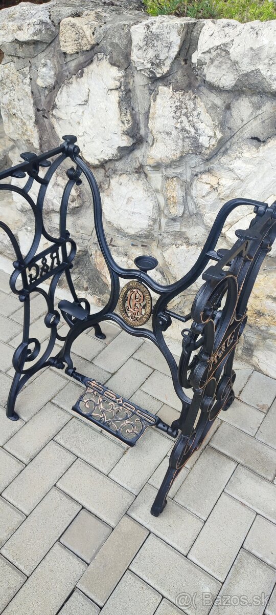 Konštrukcia šijací stroj Singer