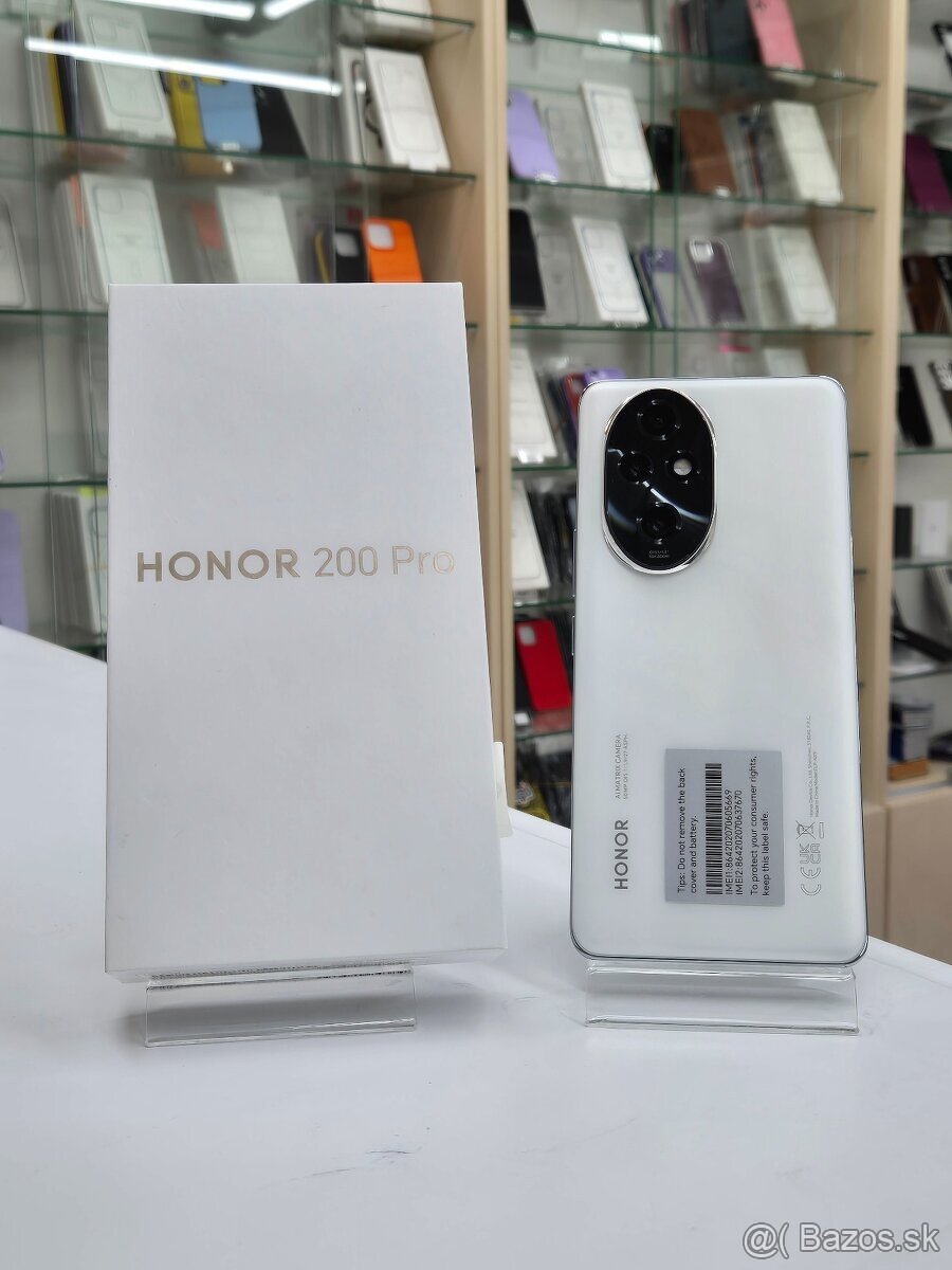 Honor 200 Pro 512GB biely | NOVÝ - ROZBALENÝ