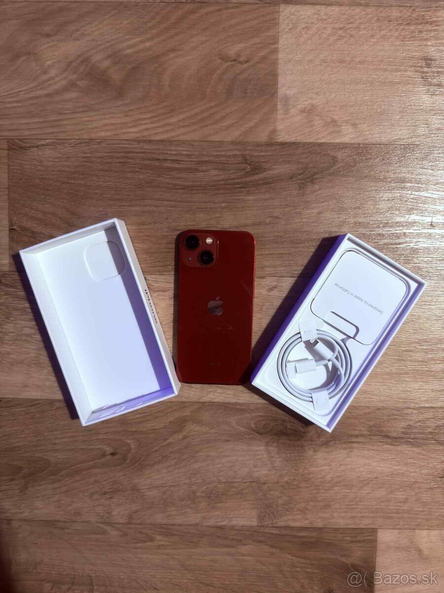 iPhone 13 Mini Red, 128GB