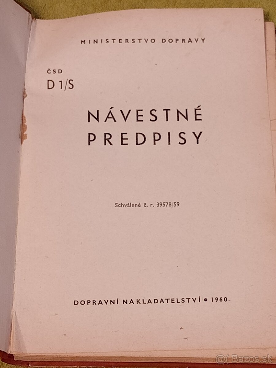 Návestné predpisy