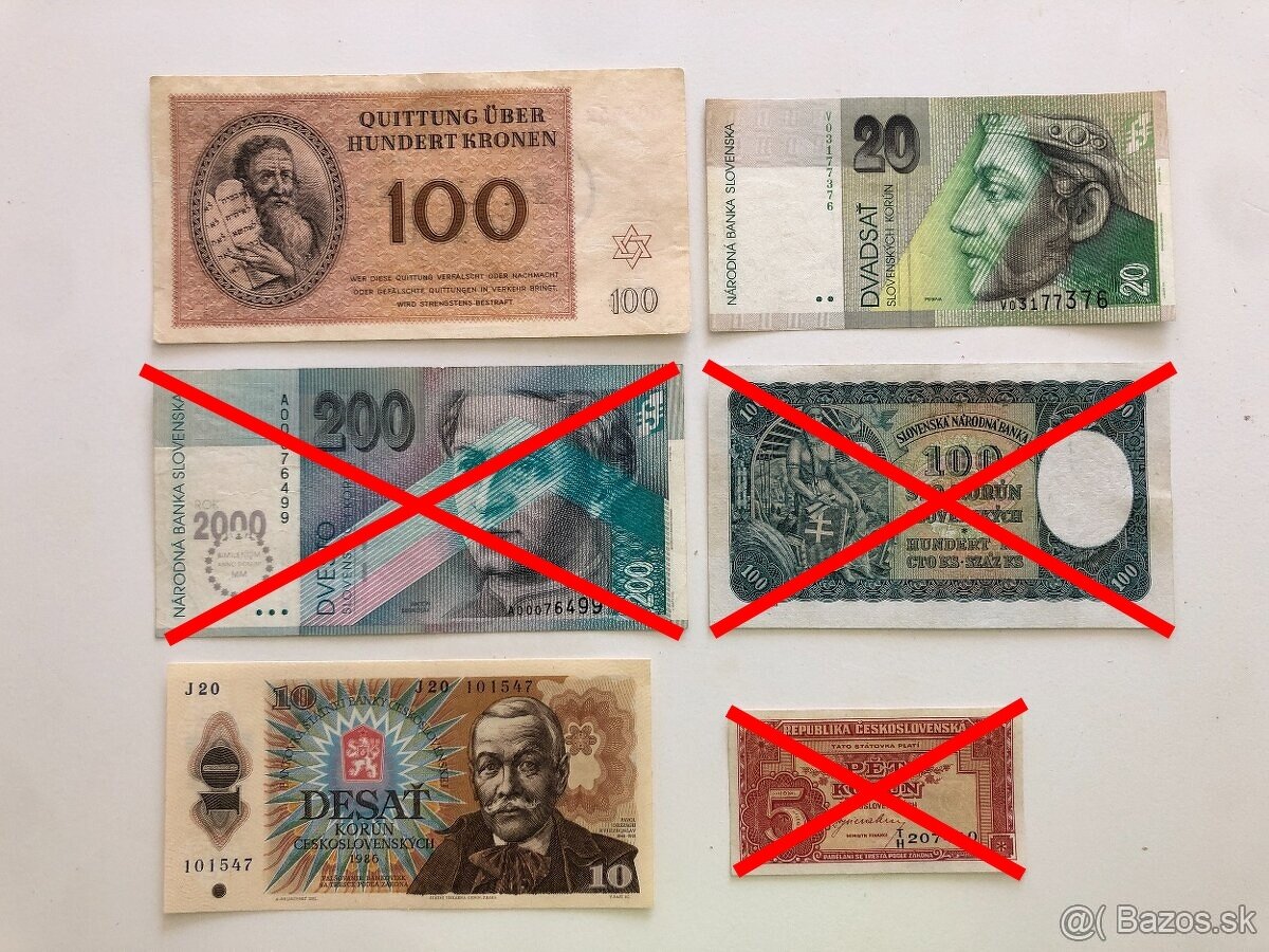 Staré bankovky