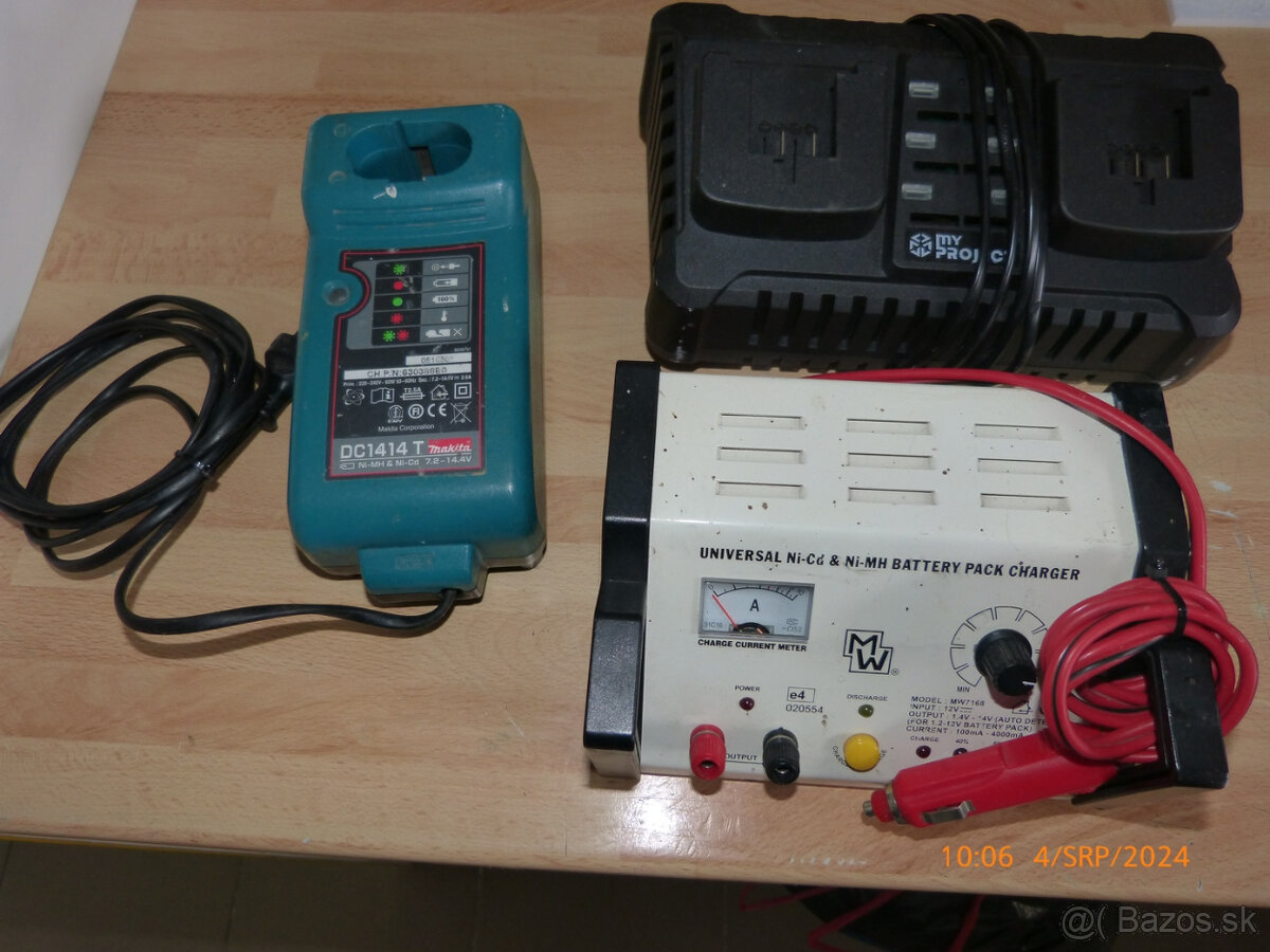 nabijacky za 5e kus len biela je za 10e