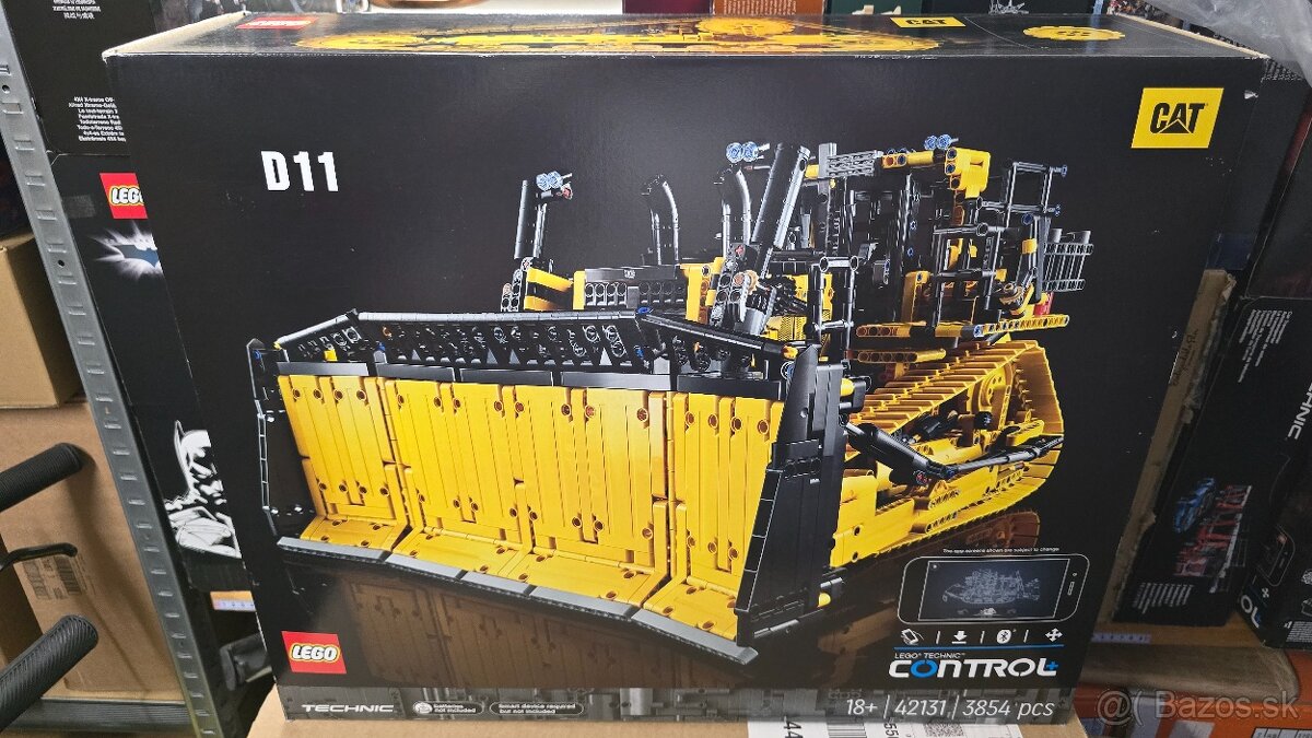 LEGO Technic 42131 Buldozér Cat D11 ovládaný aplikáciou