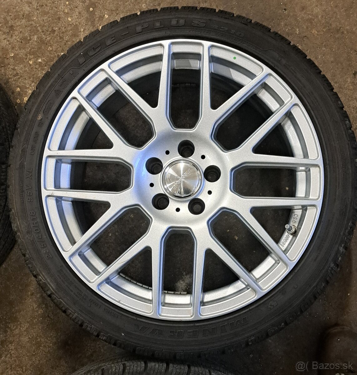 Alu disky+zimné pneu 5×112 r18 235/45