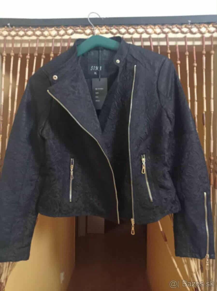 NÁDHERNÁ DÁMSKA KOŽ.BUNDA- moderná