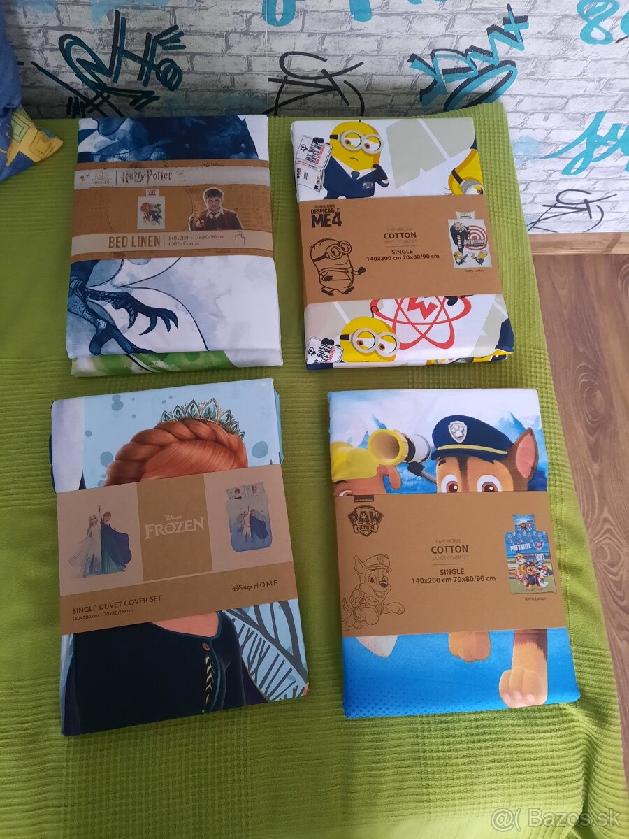 Detské posteľné obliečky