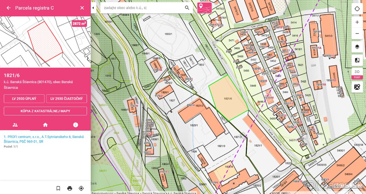 Prenajmem viacúčelový pozemok s dobrým prístupom