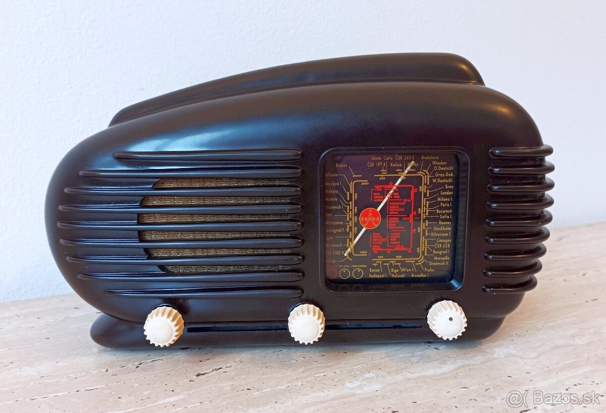 Legendární starožitné rádio Talisman 308U, exelentní stav