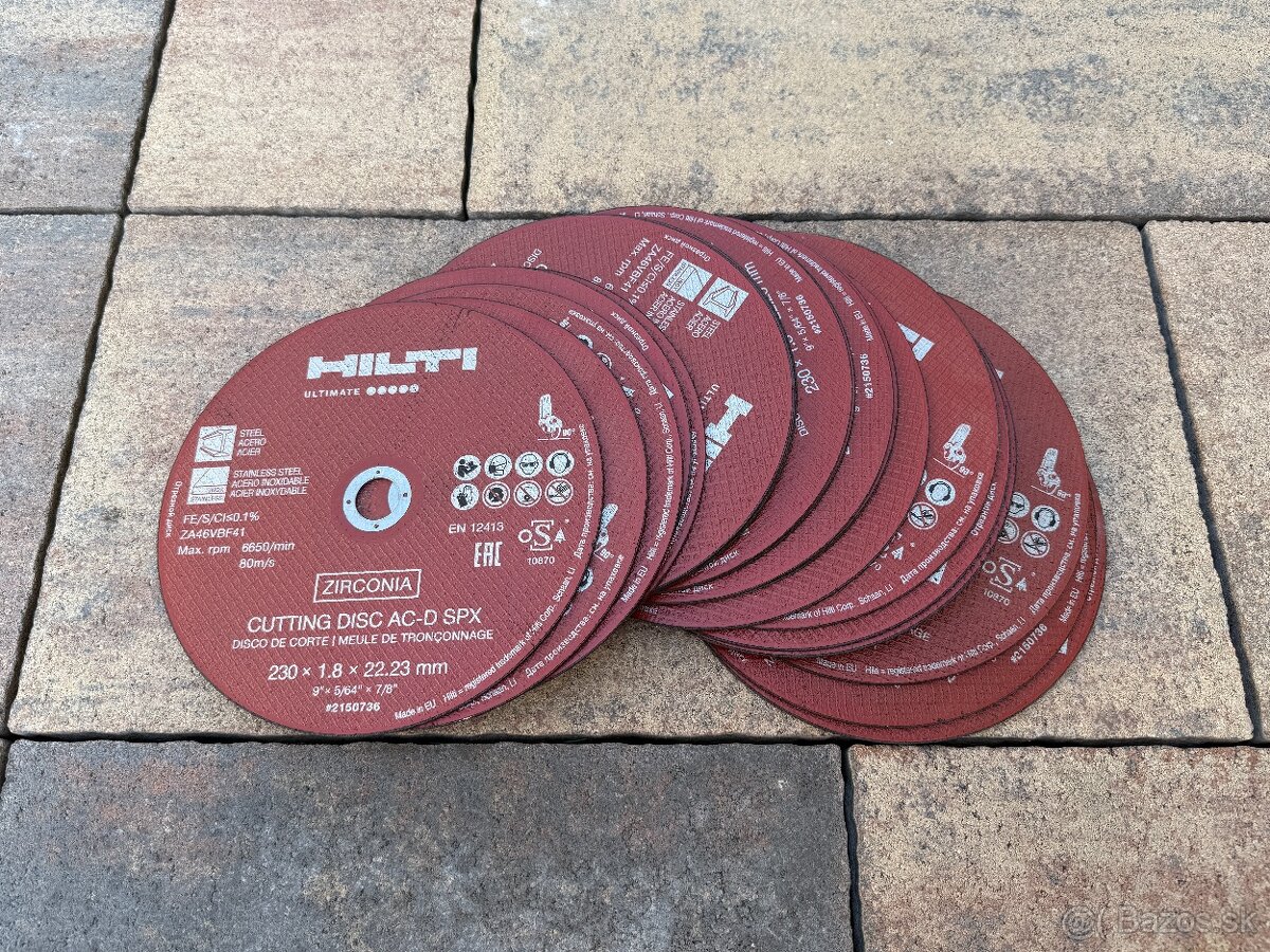 Hilti rezny kotuc 230mm