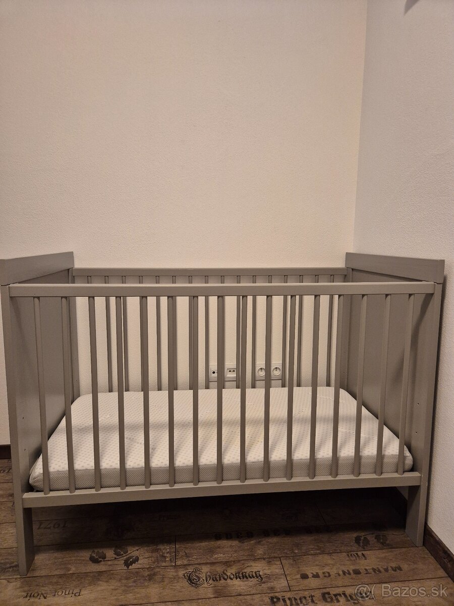 Detská postieľka 120x60cm