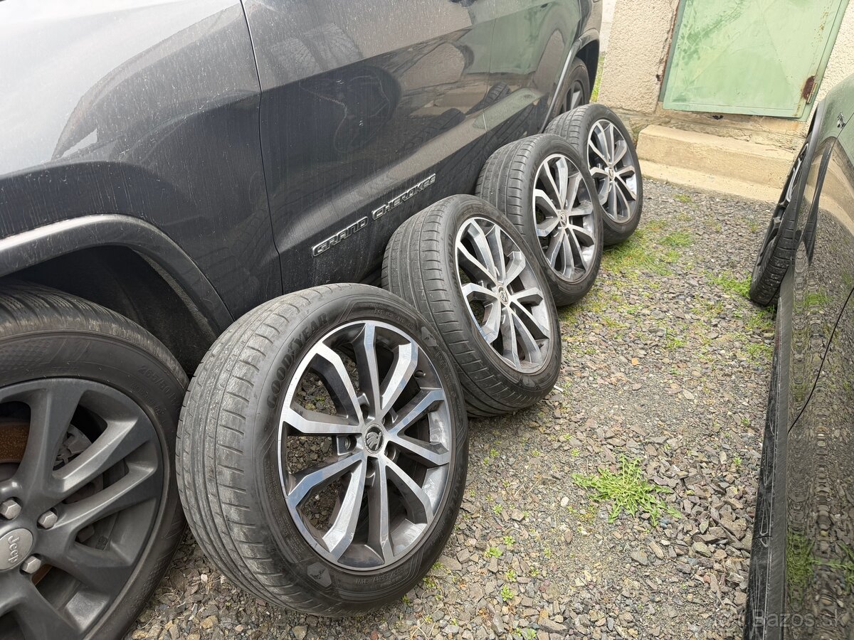 Predám originálne disky Škoda so pneumatikami