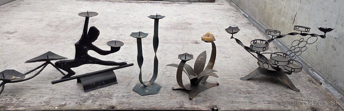 Svietniky rôzne druhy