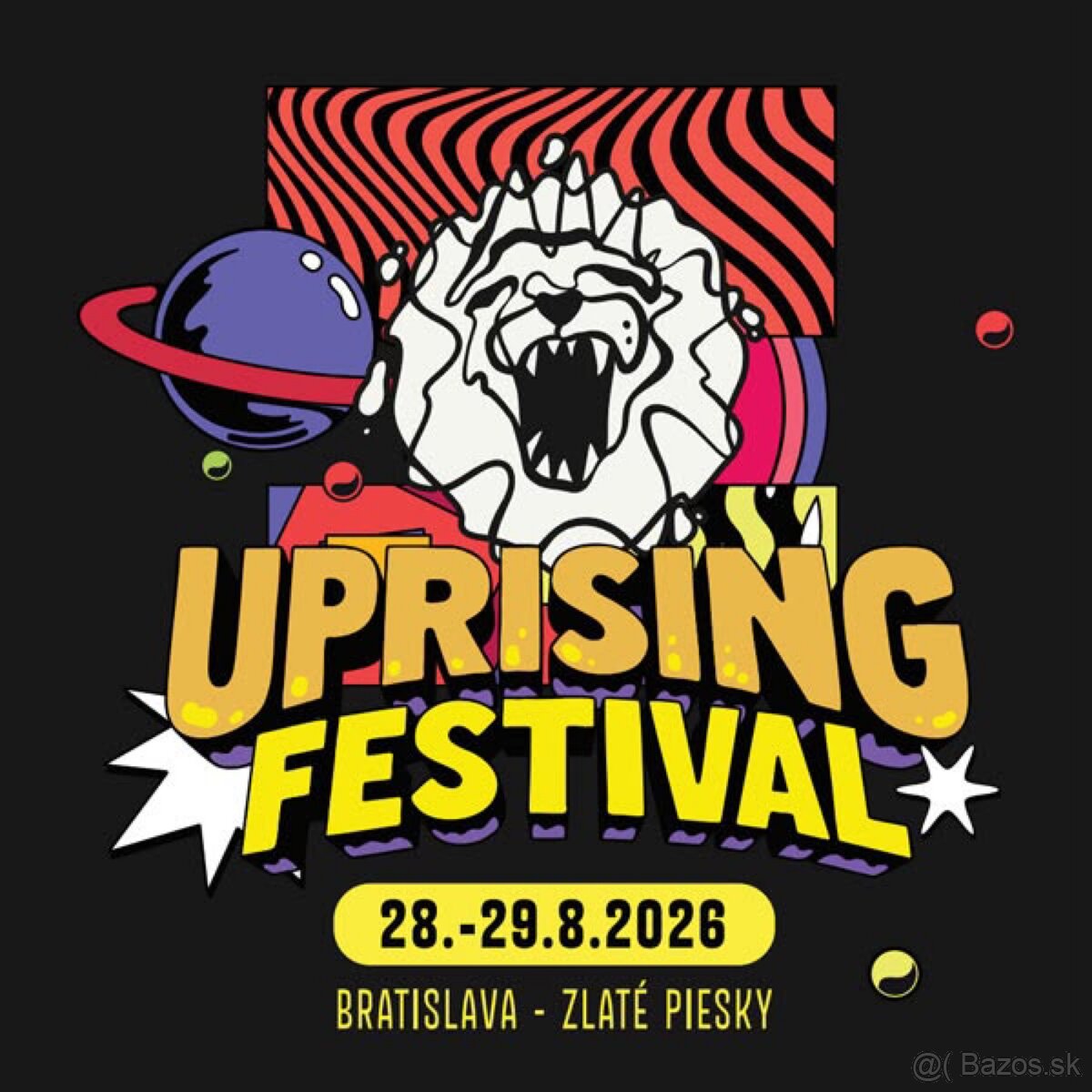 Predám 2 lístky na UPRISING
